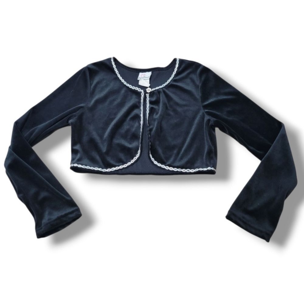 Y2K Vintage Top Size 12 Vintage Expressions Long Sleeve Shirt Crop Top Y2K Vibes